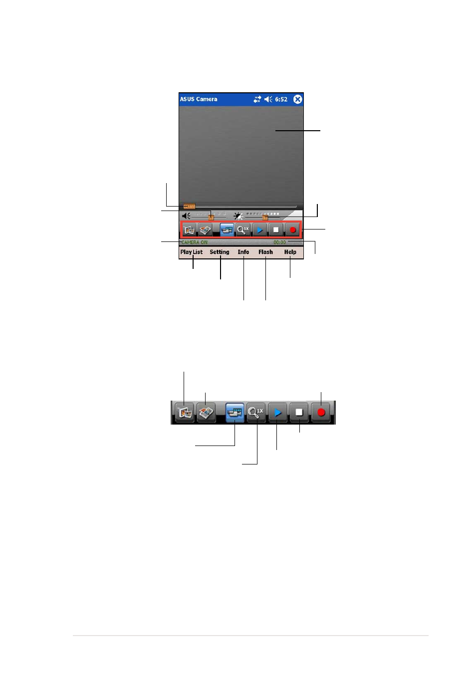 Recorder mode, Asus programs 4-9 | Asus MyPal A730 User Manual | Page 85 / 204