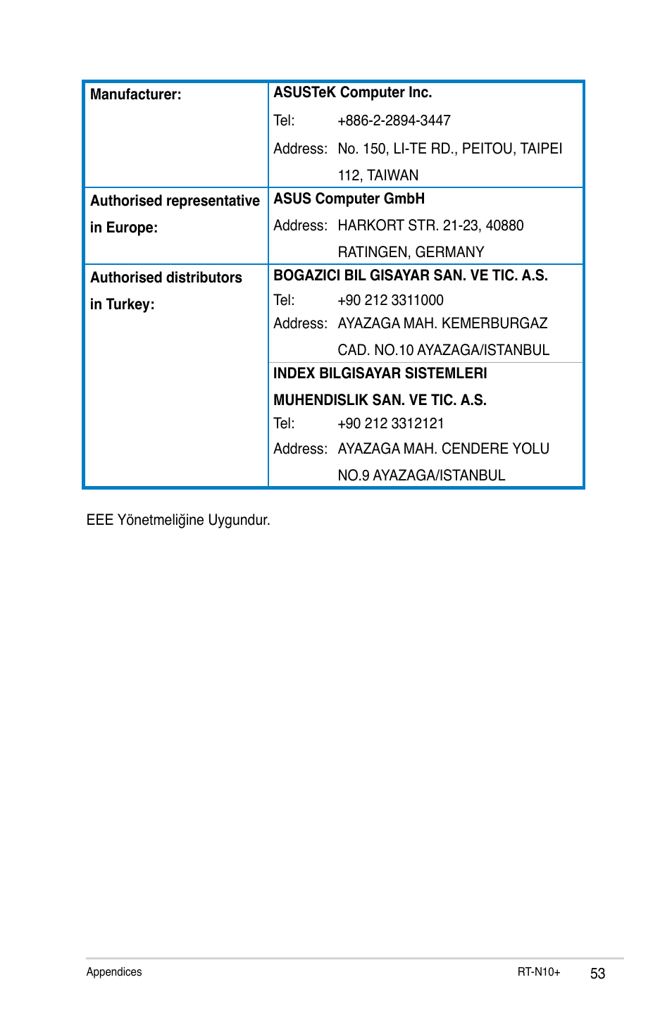Asus RT-N10 Plus User Manual | Page 53 / 53