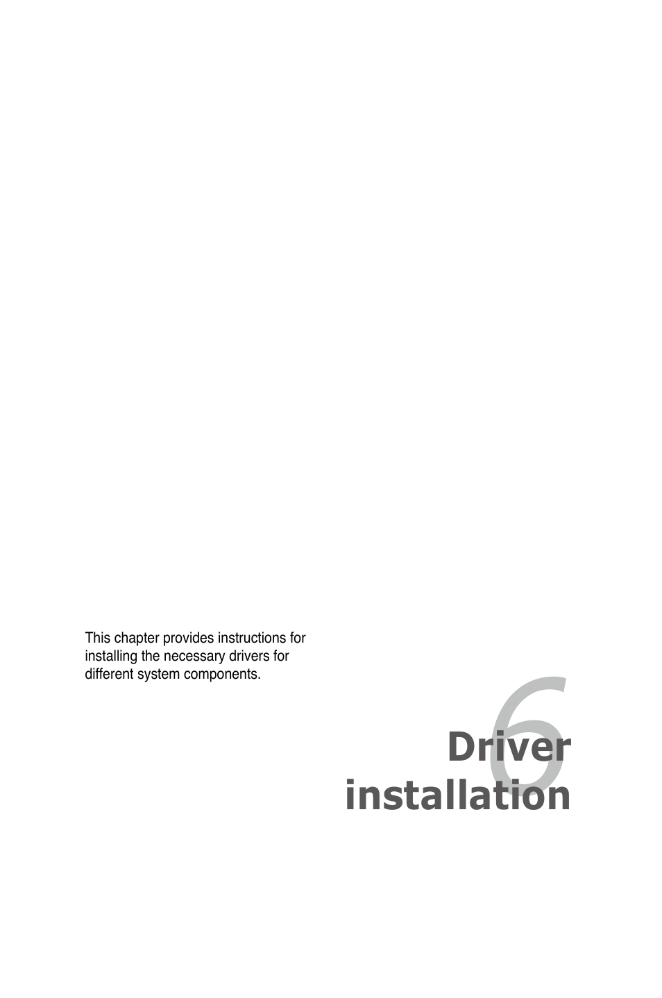 Chapter 6: driver installation, Chapter 6, Driver installation | Asus Z8PE-D18 User Manual | Page 135 / 164