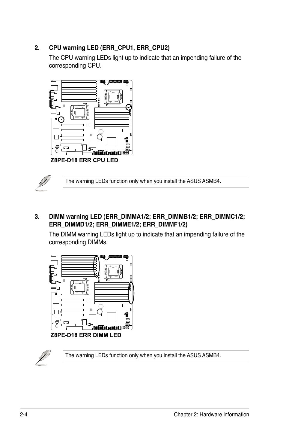 Asus Z8PE-D18 User Manual | Page 22 / 164