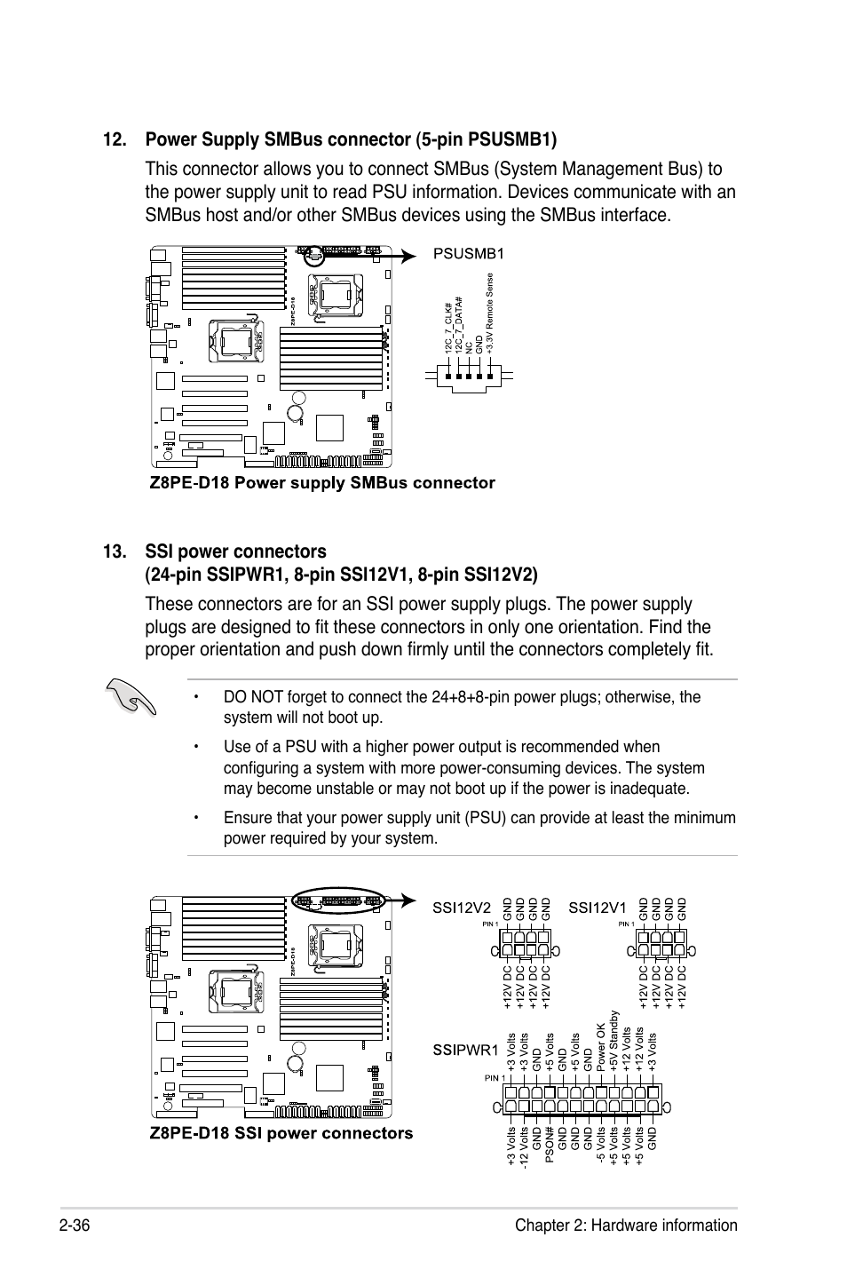 Asus Z8PE-D18 User Manual | Page 54 / 164