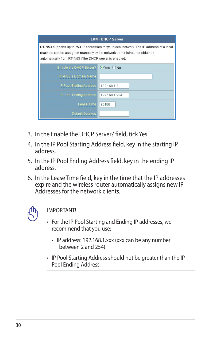 Asus RT-N53 User Manual | Page 30 / 58