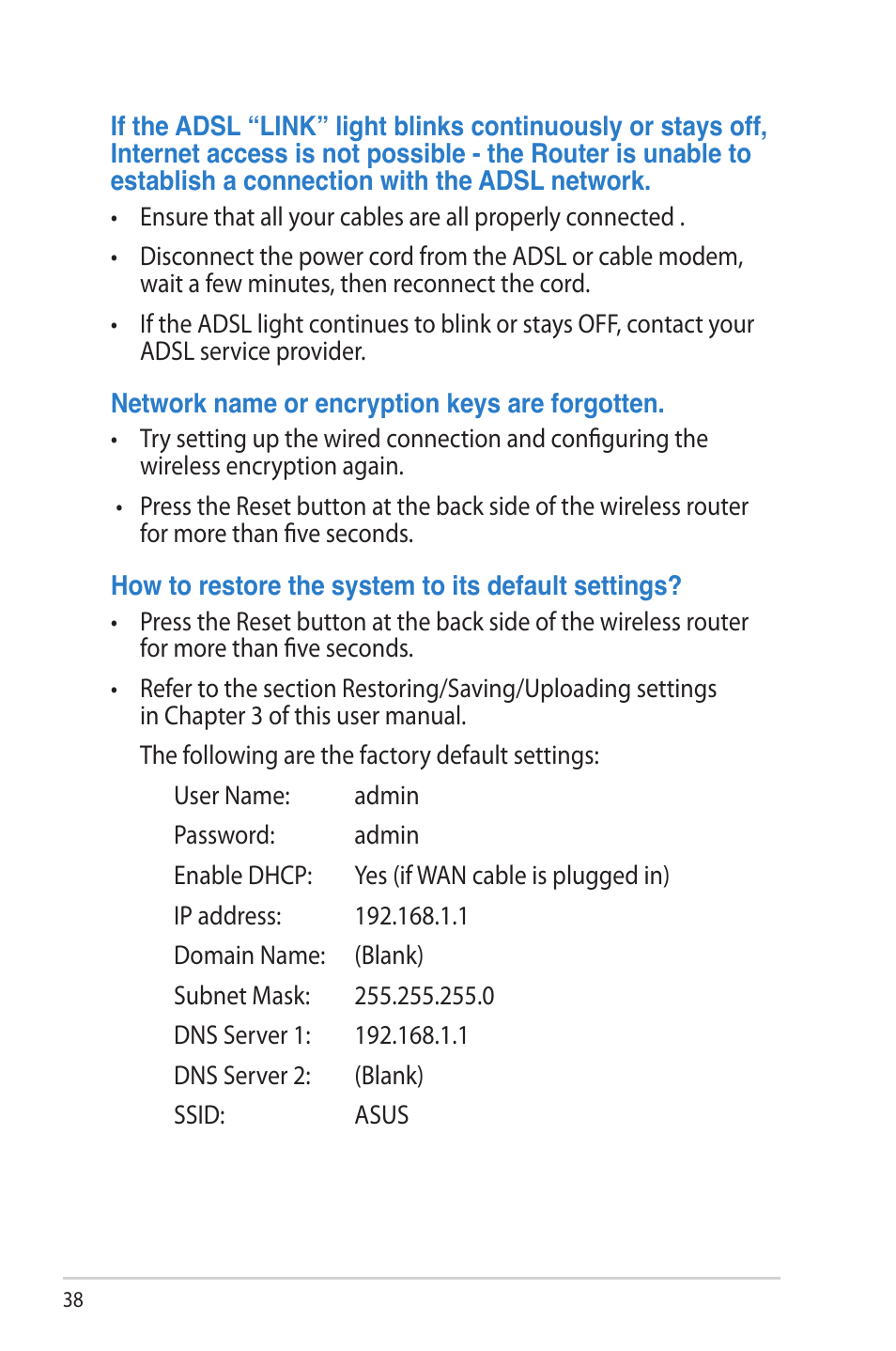 Asus RT-N53 User Manual | Page 38 / 58