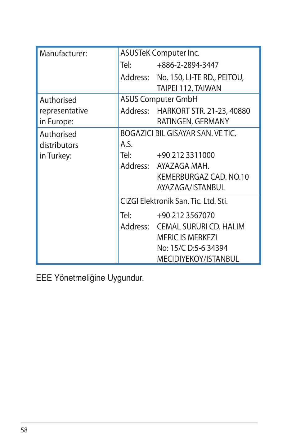 Asus RT-N53 User Manual | Page 58 / 58