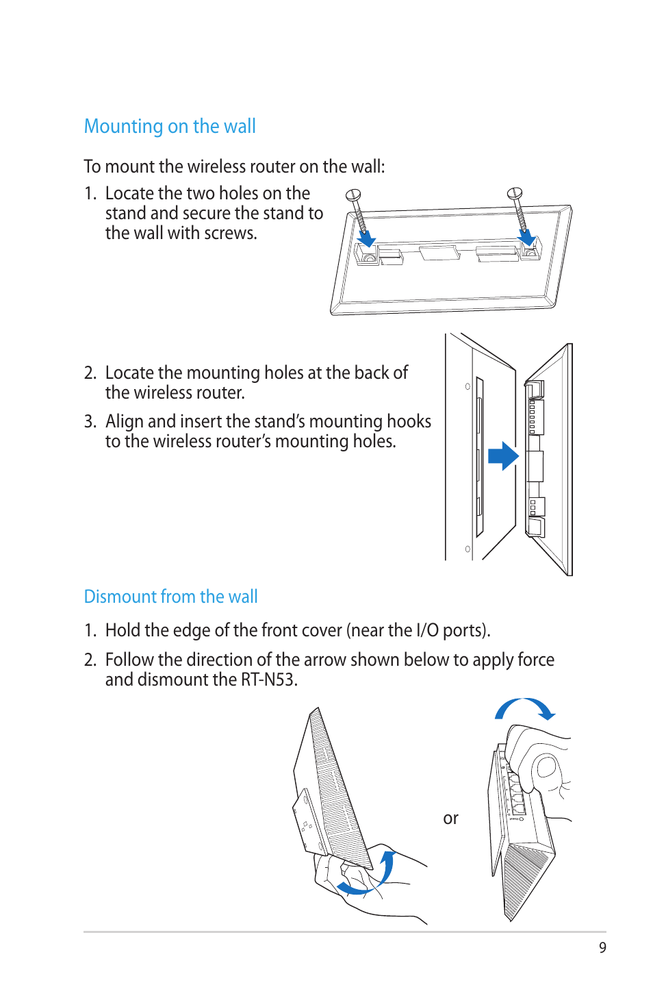 Asus RT-N53 User Manual | Page 9 / 58