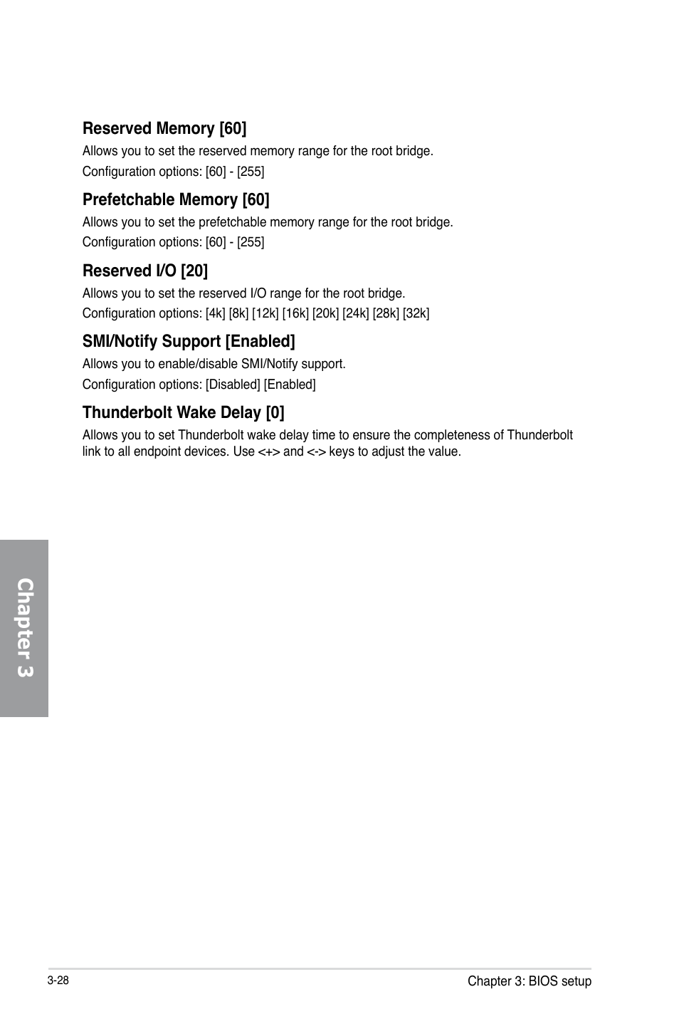 Chapter 3 | Asus P8Z77-V PRO/THUNDERBOLT User Manual | Page 104 / 192