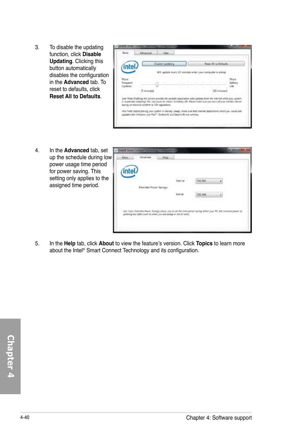 Chapter 4 | Asus P8Z77-V PRO/THUNDERBOLT User Manual | Page 166 / 192