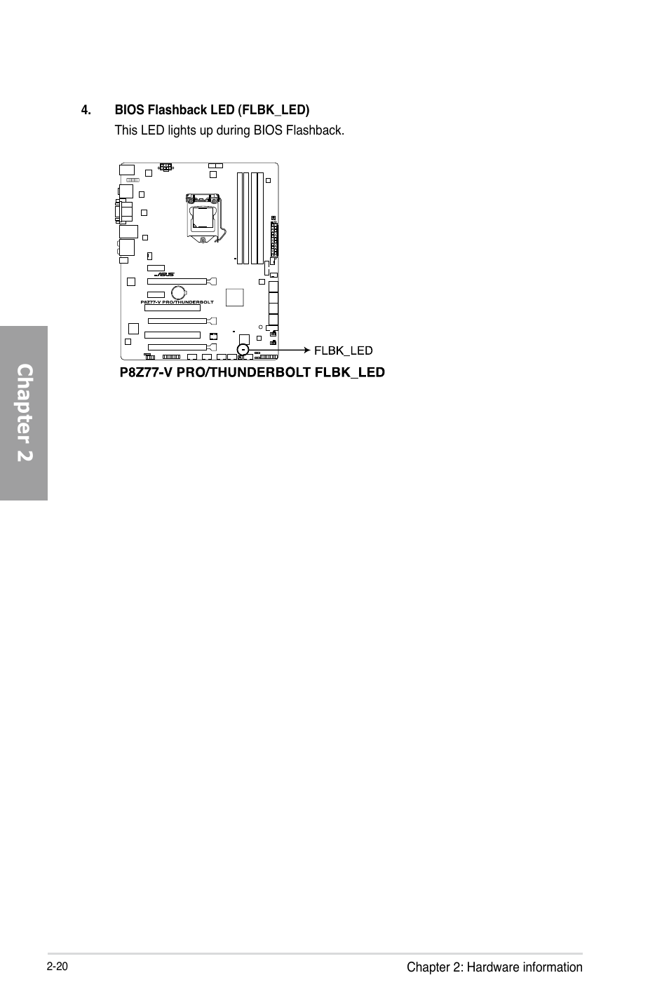 Chapter 2 | Asus P8Z77-V PRO/THUNDERBOLT User Manual | Page 44 / 192