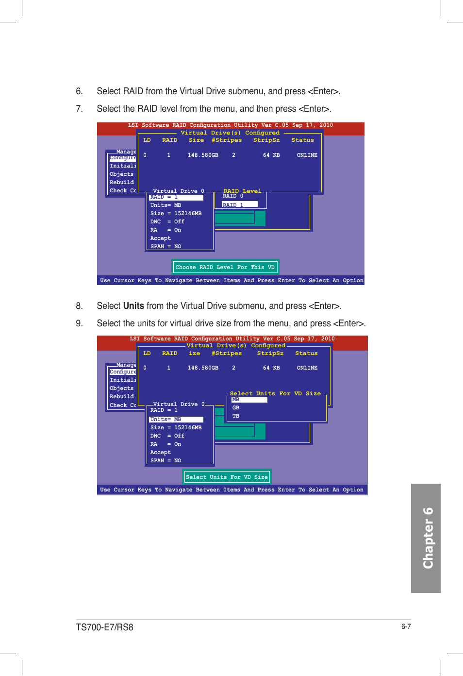 Chapter 6 | Asus TS700-E7/RS8 User Manual | Page 127 / 198