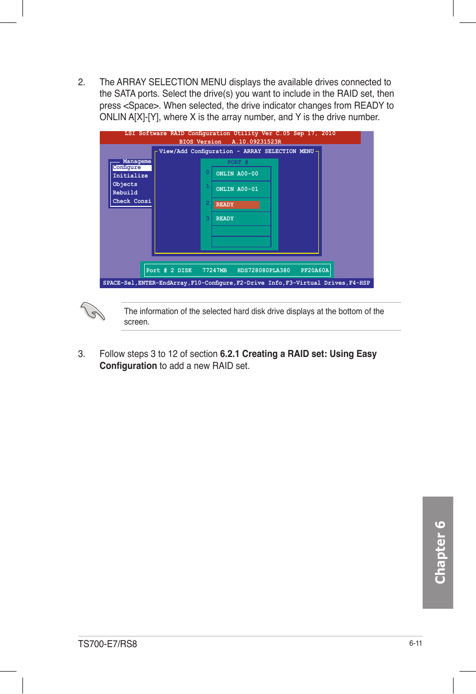 Chapter 6 | Asus TS700-E7/RS8 User Manual | Page 131 / 198