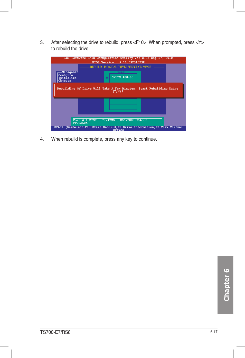 Chapter 6 | Asus TS700-E7/RS8 User Manual | Page 137 / 198