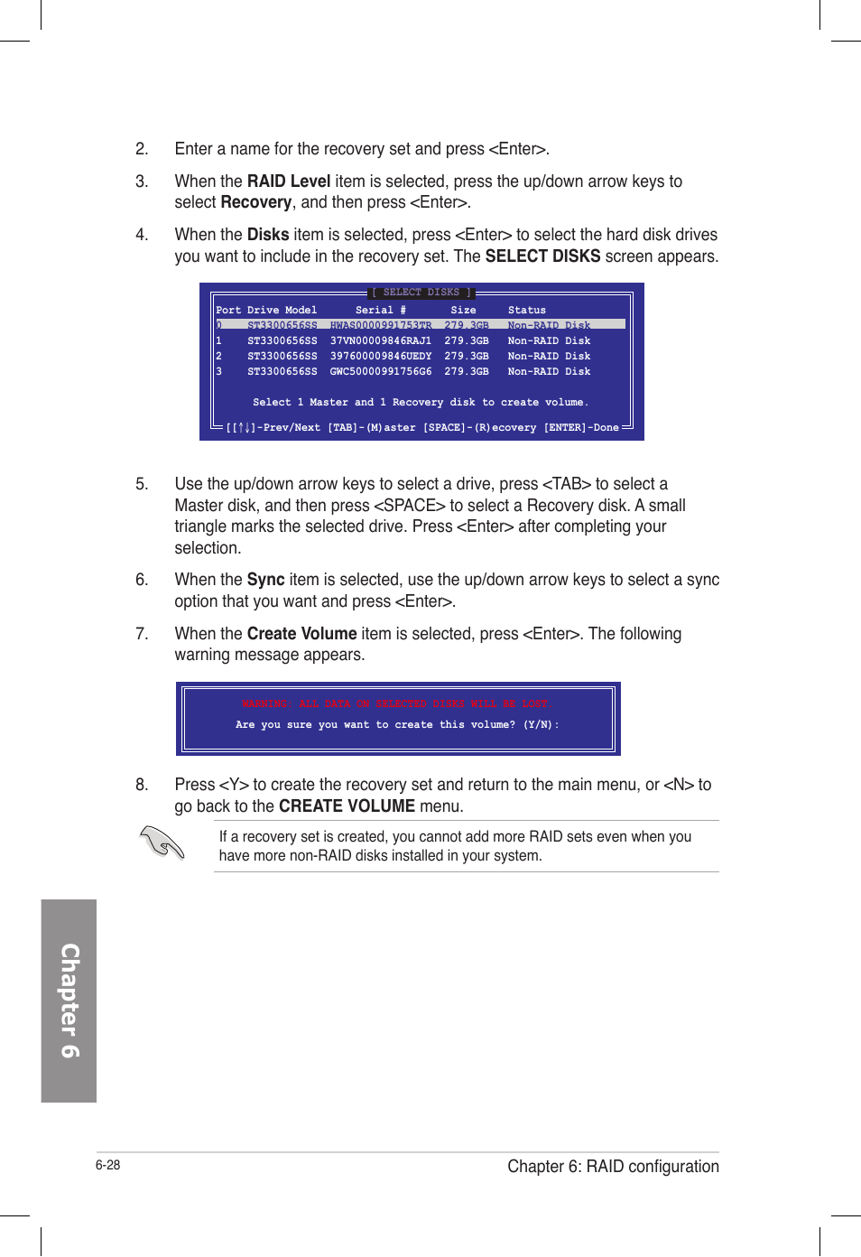 Chapter 6 | Asus TS700-E7/RS8 User Manual | Page 148 / 198