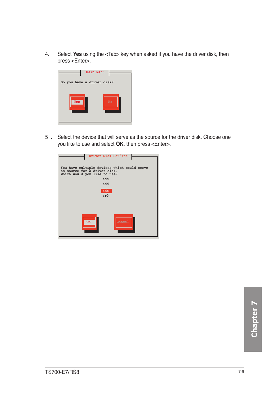 Chapter 7 | Asus TS700-E7/RS8 User Manual | Page 169 / 198