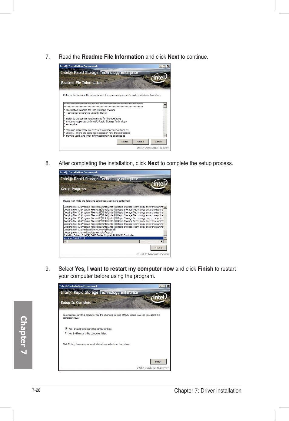 Chapter 7 | Asus TS700-E7/RS8 User Manual | Page 188 / 198