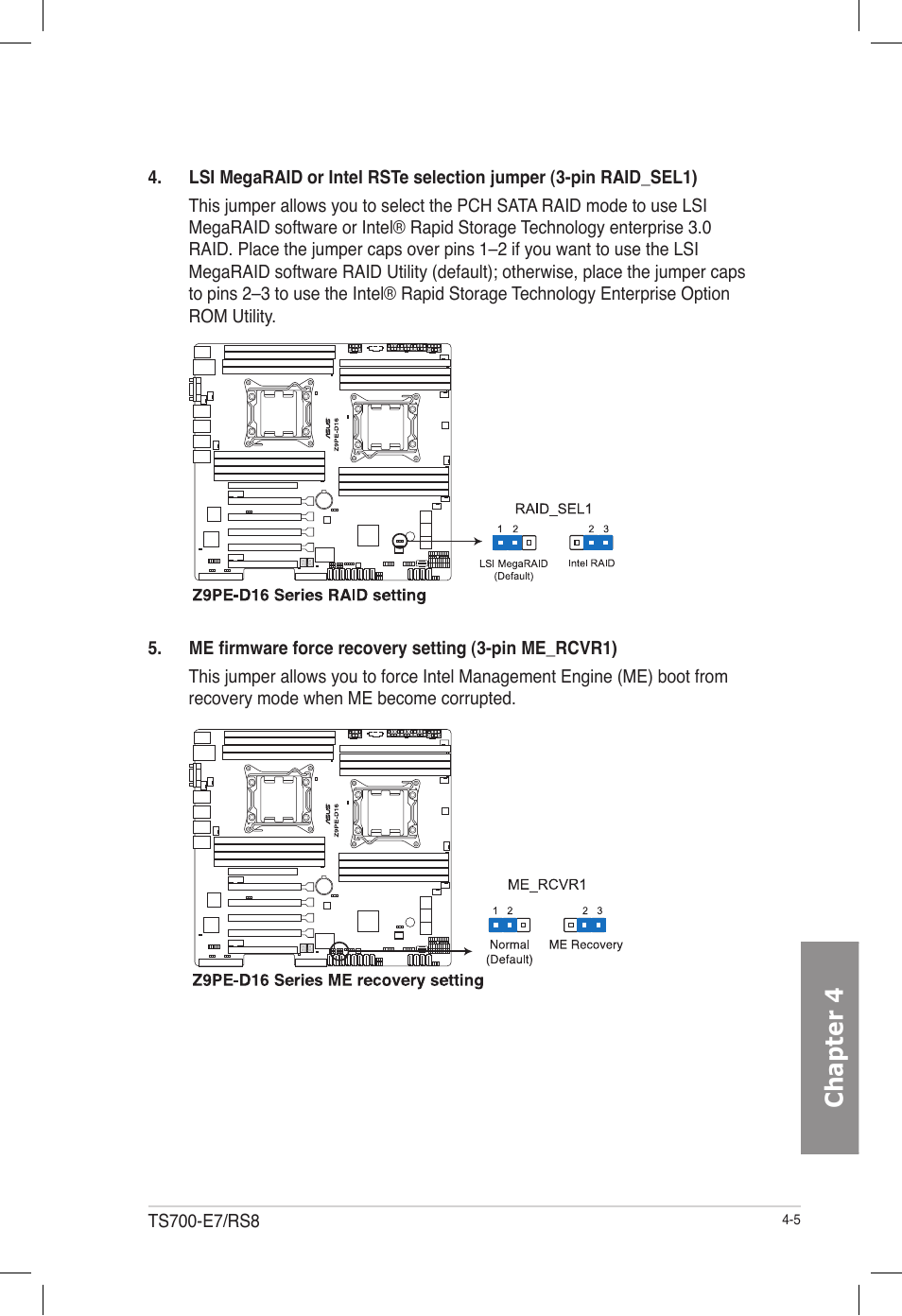 Chapter 4 | Asus TS700-E7/RS8 User Manual | Page 61 / 198