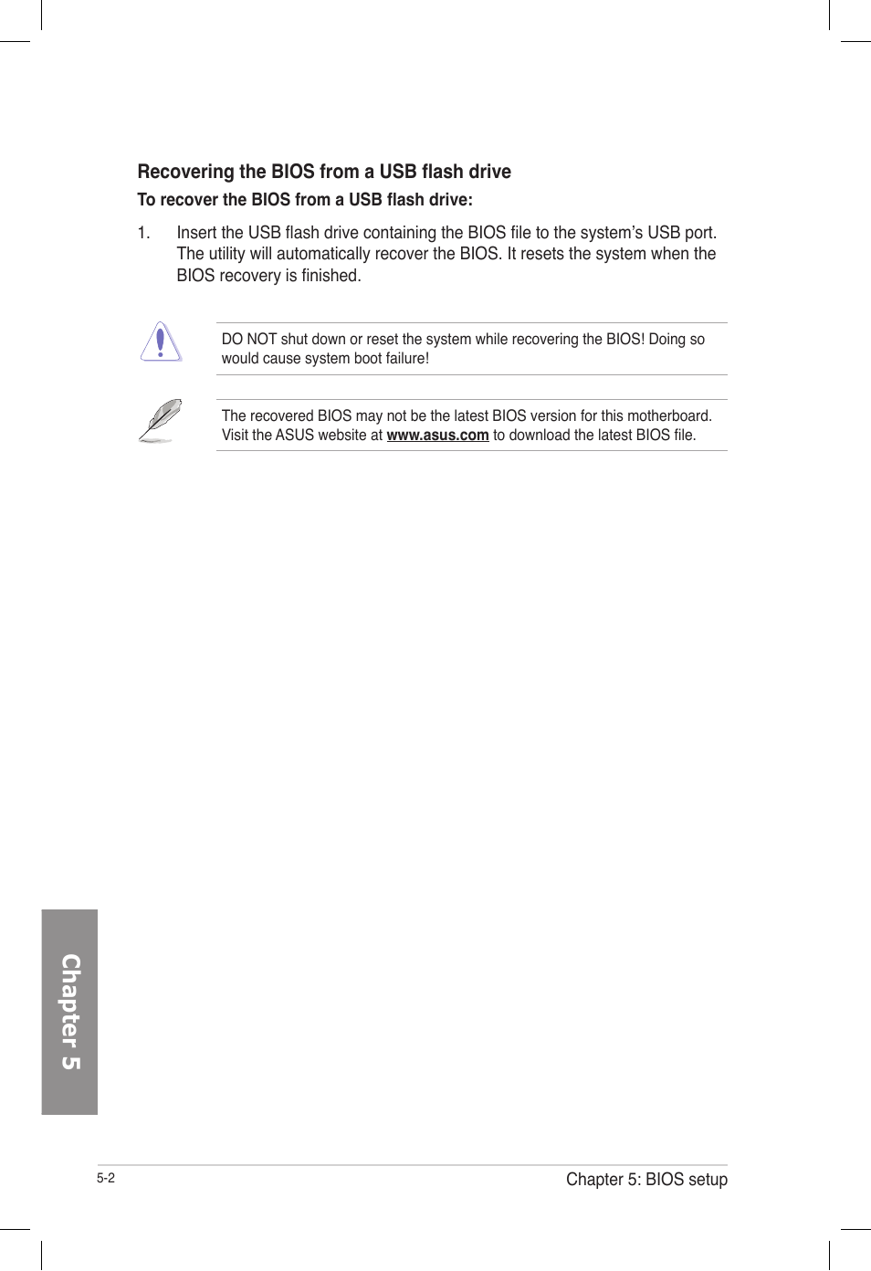 Chapter 5 | Asus TS700-E7/RS8 User Manual | Page 72 / 198