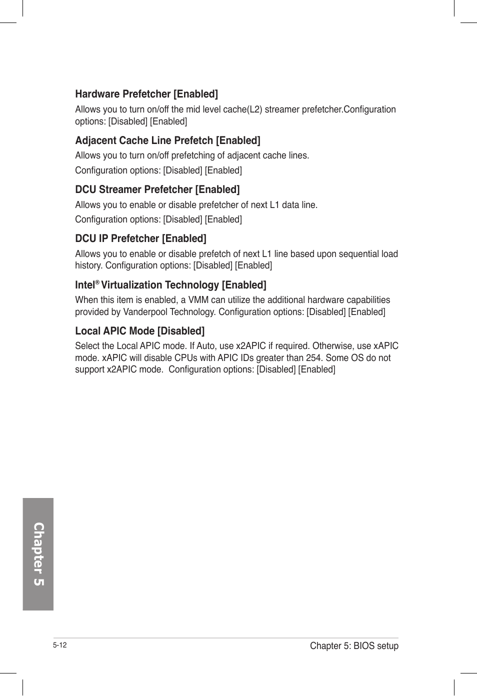 Chapter 5 | Asus TS700-E7/RS8 User Manual | Page 82 / 198