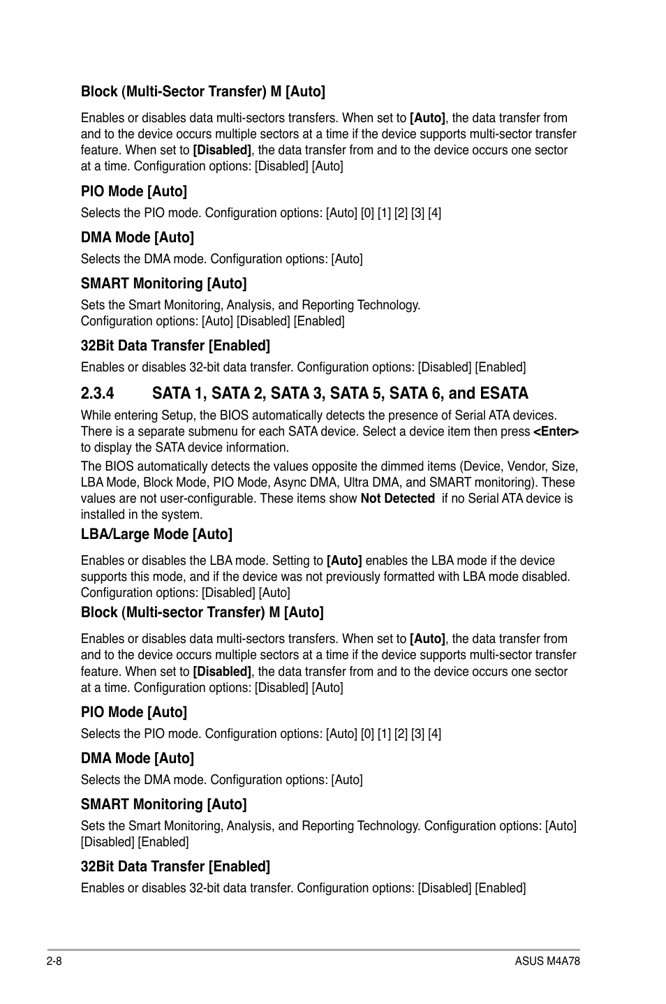 Asus M4A78 User Manual | Page 48 / 62