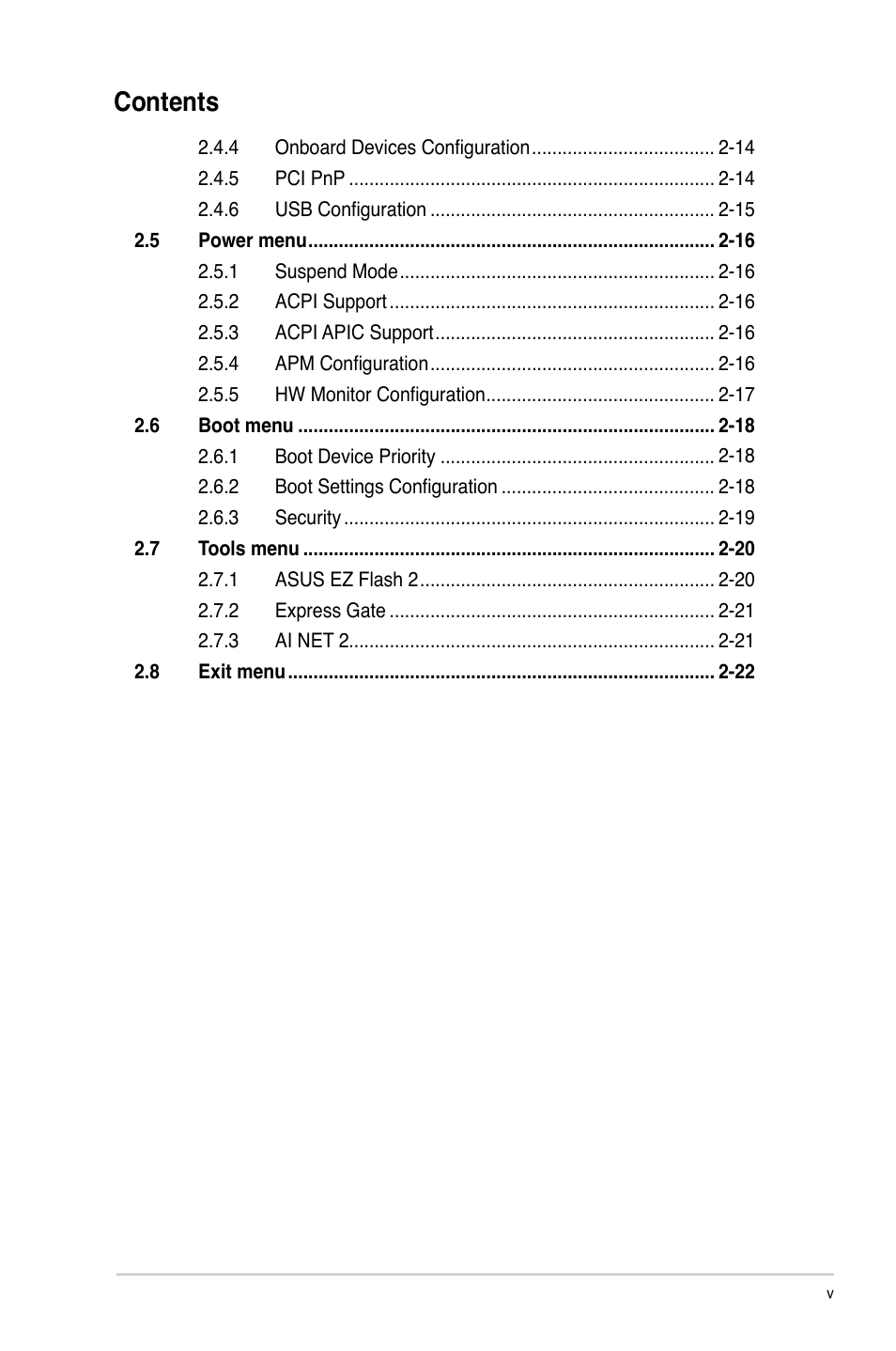 Asus M4A78 User Manual | Page 5 / 62