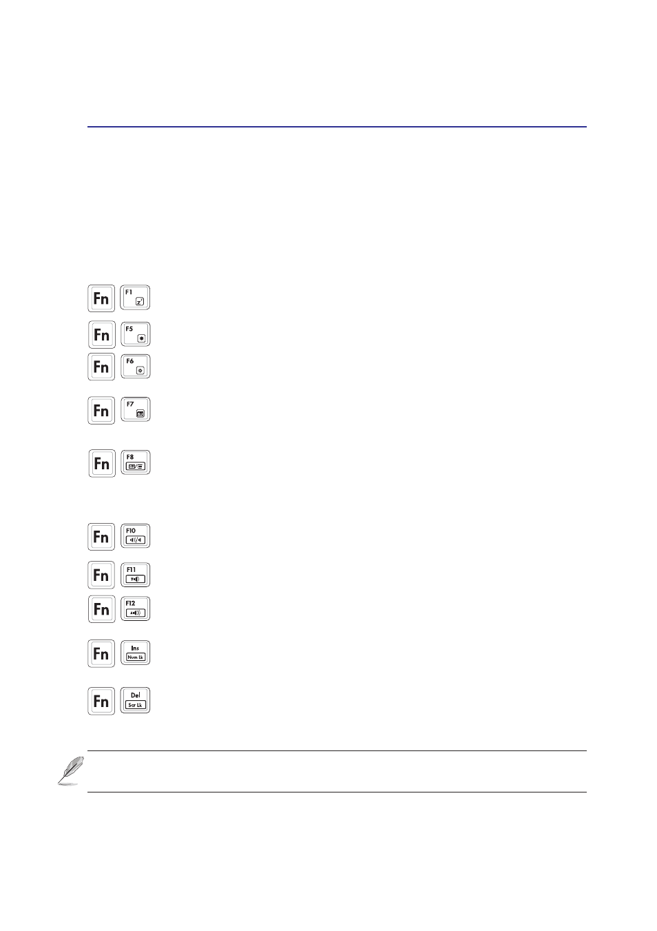 Using the keyboard, Colored hot keys | Asus M2E User Manual | Page 29 / 70