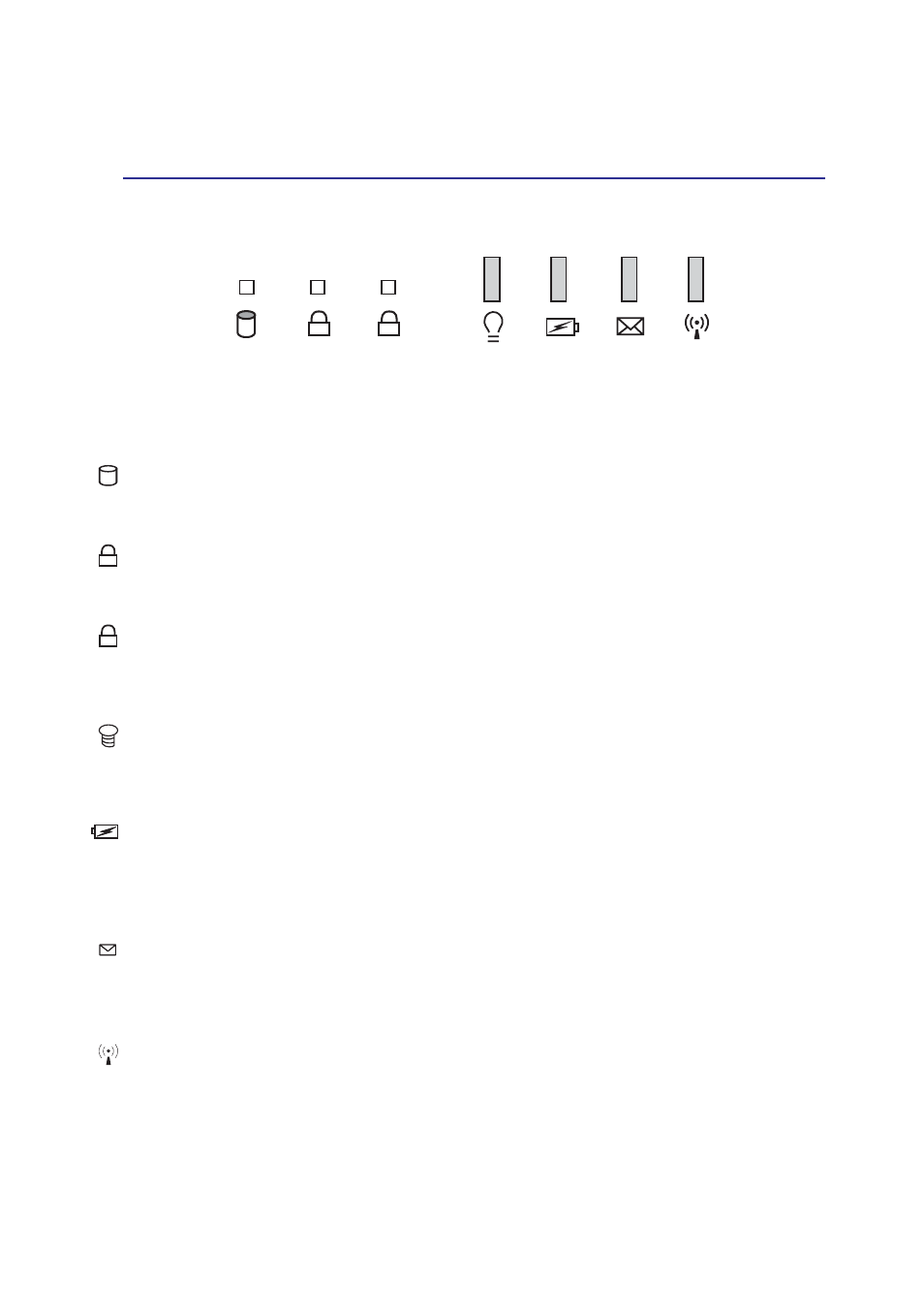 Status indicators | Asus M2E User Manual | Page 31 / 70