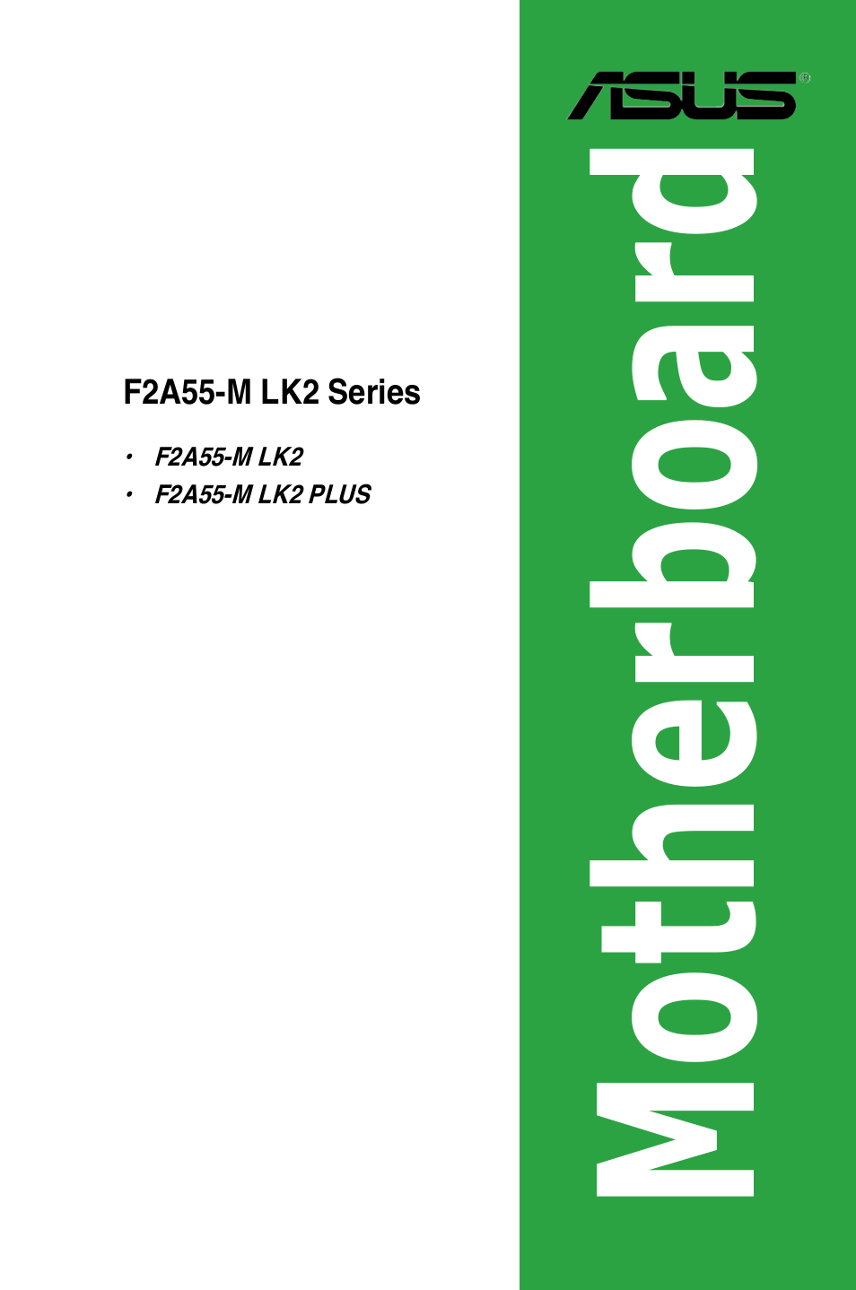 Asus F2A55-M LK2 PLUS User Manual | 76 pages