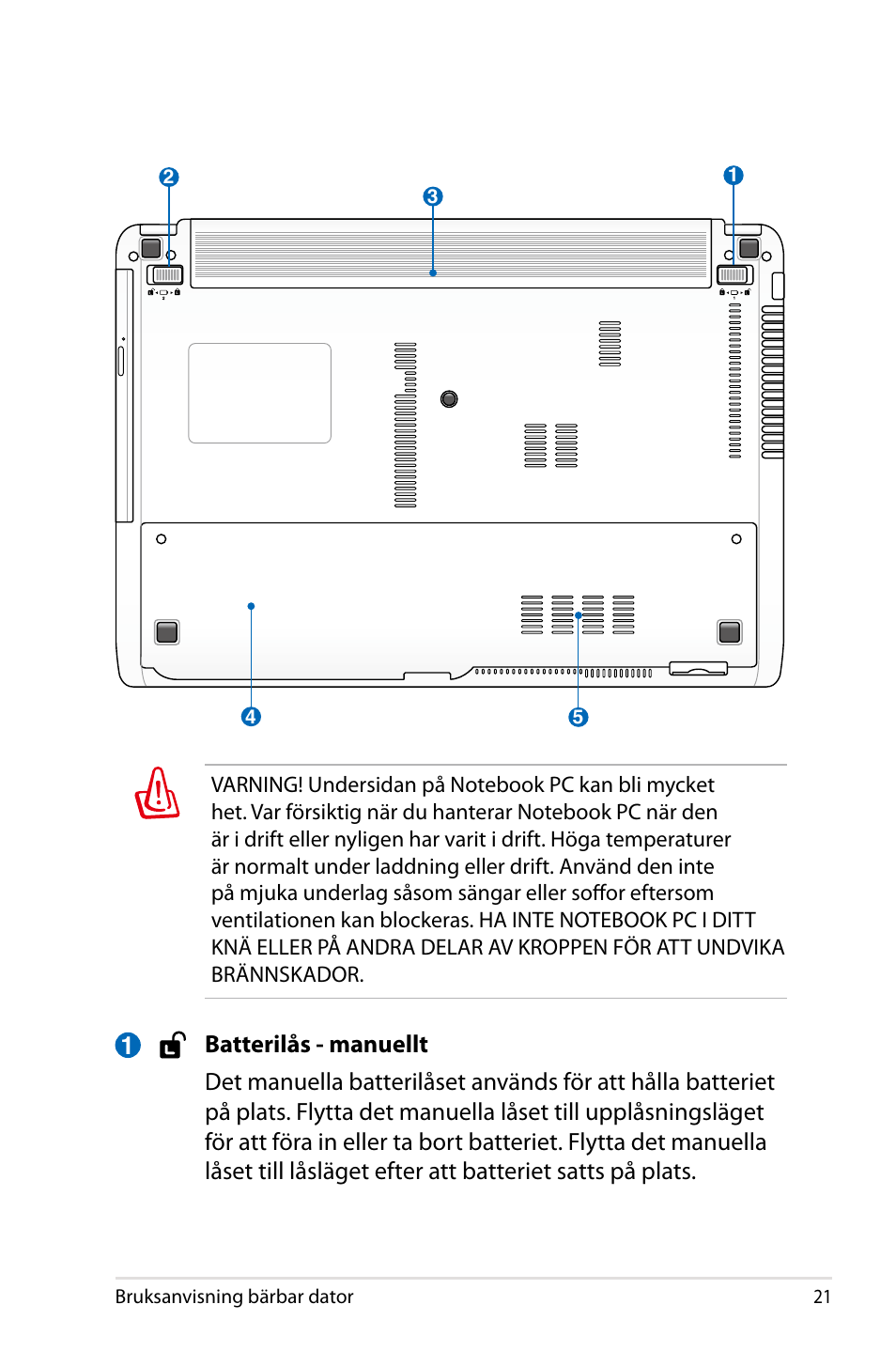 Asus X44H User Manual | Page 21 / 114