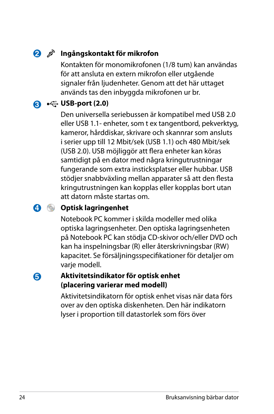 Asus X44H User Manual | Page 24 / 114