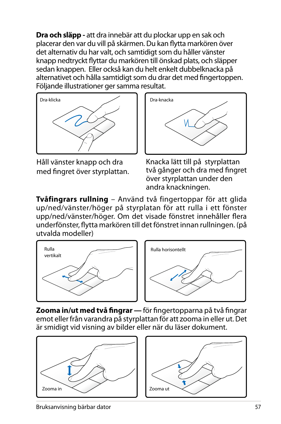 Asus X44H User Manual | Page 57 / 114