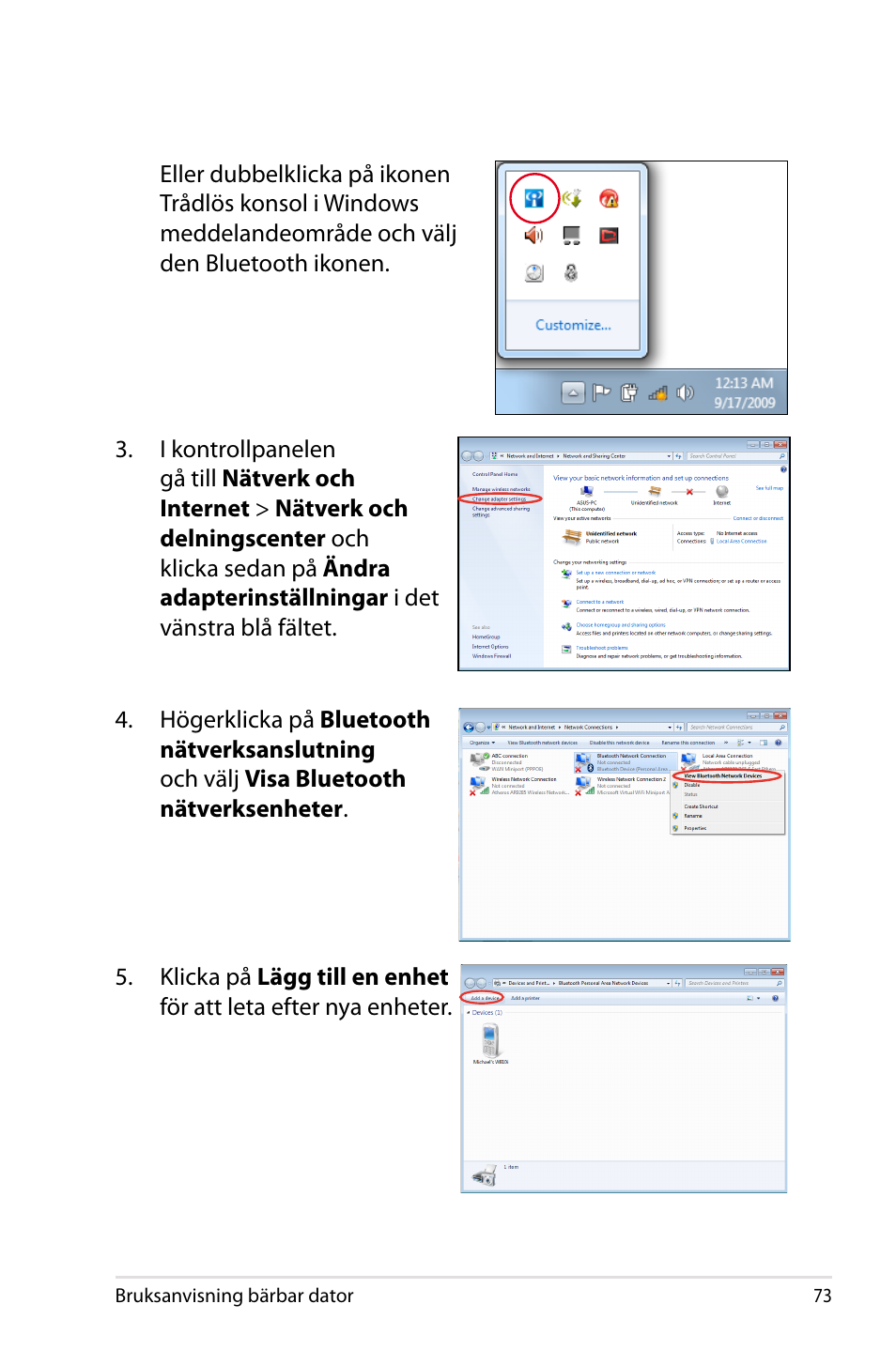 Asus X44H User Manual | Page 73 / 114