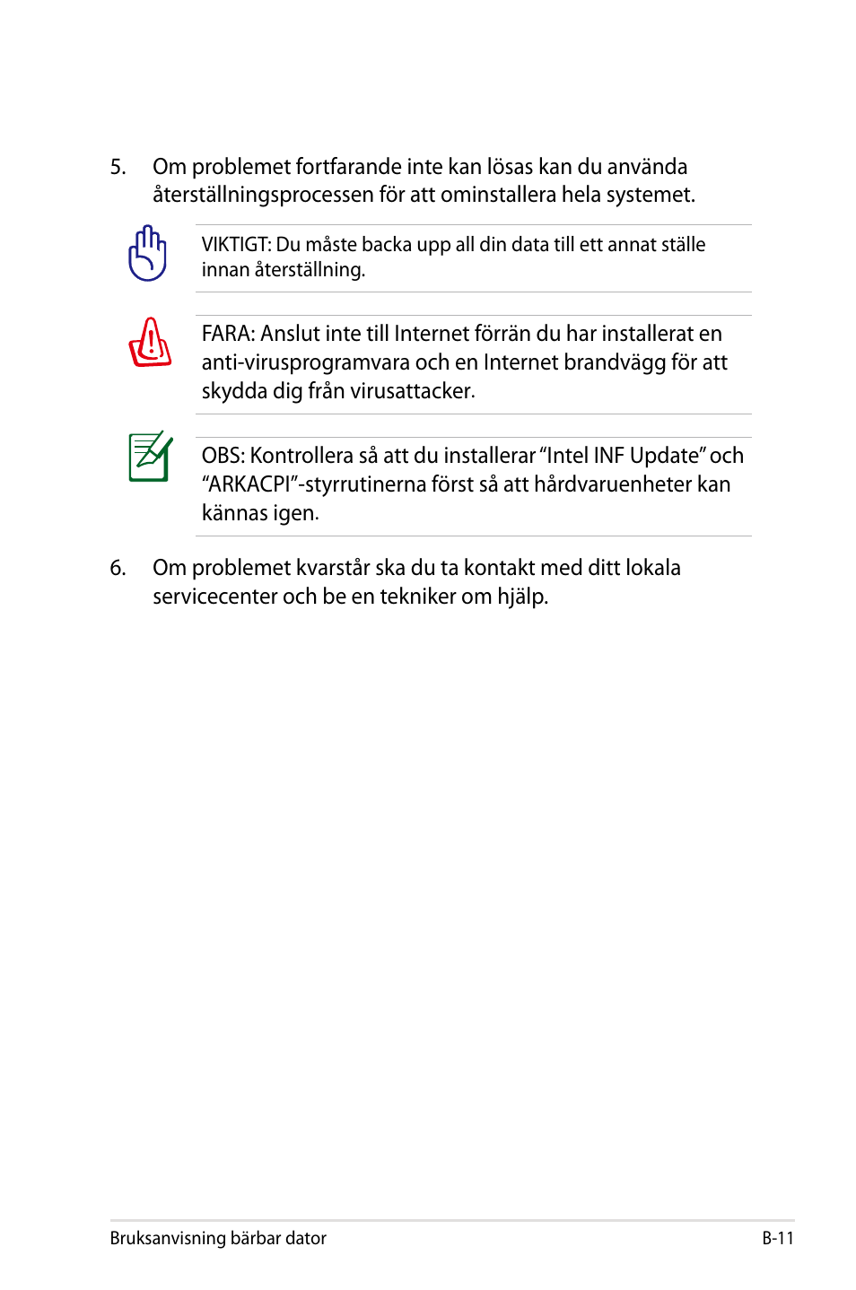 Asus X44H User Manual | Page 85 / 114