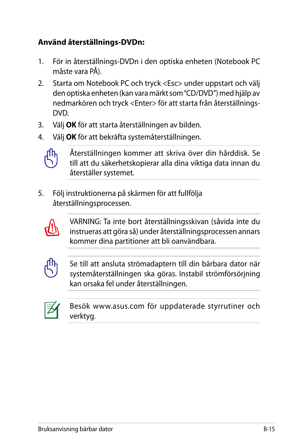 Asus X44H User Manual | Page 89 / 114