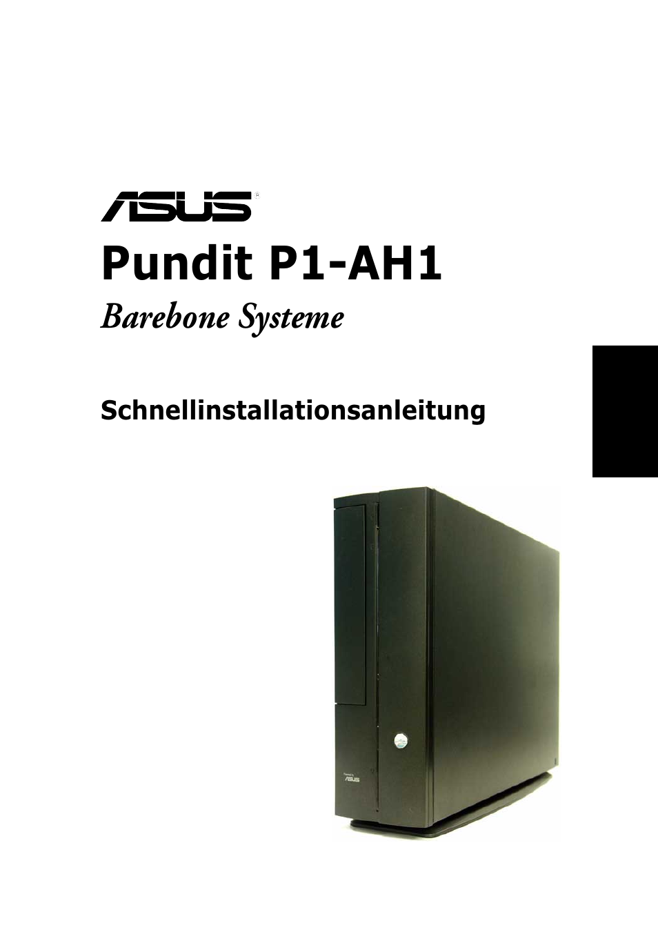 Pundit p1-ah1, Barebone systeme | Asus P1-AH1 User Manual | Page 17 / 80