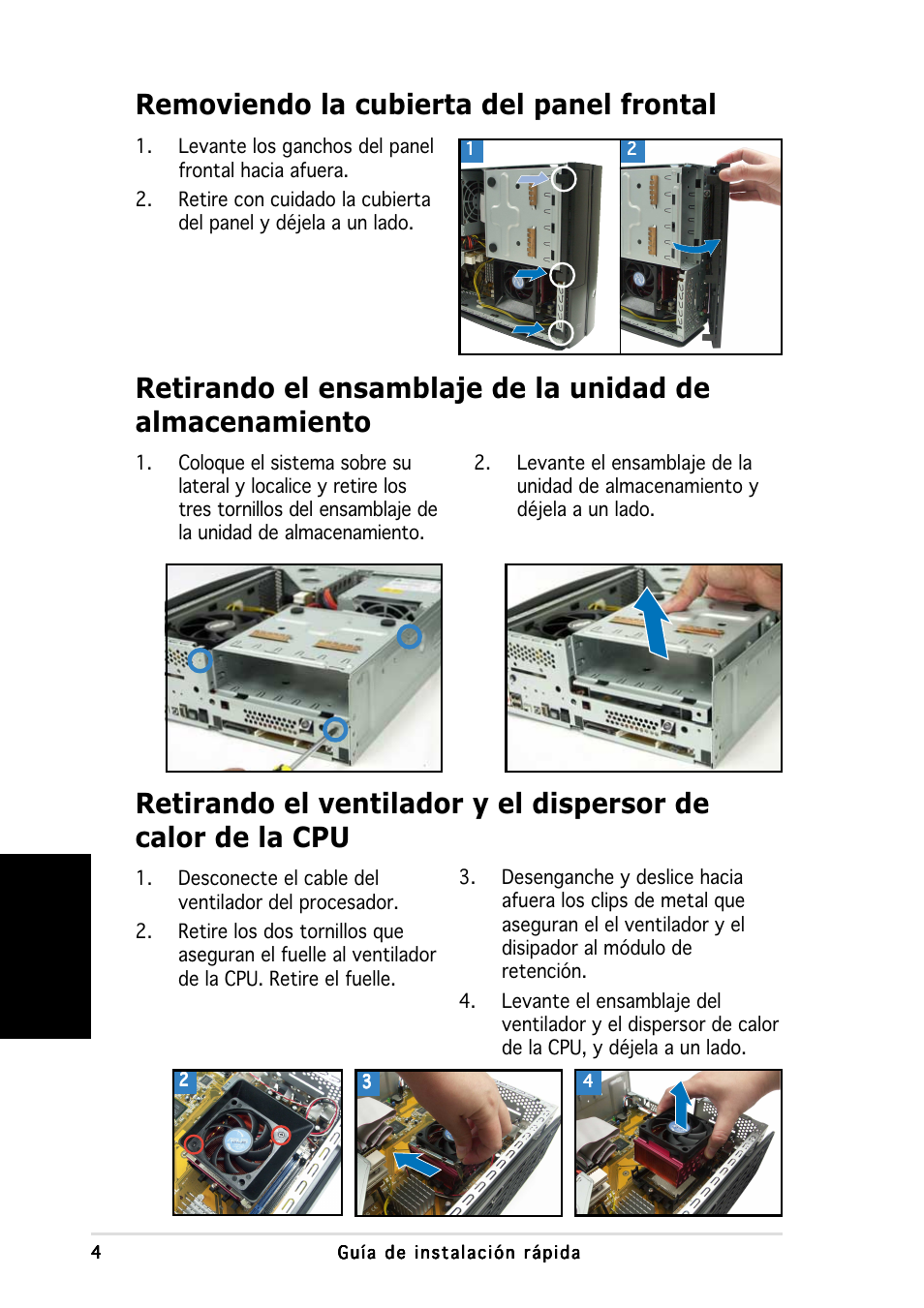 Espa ñ ol | Asus P1-AH1 User Manual | Page 36 / 80