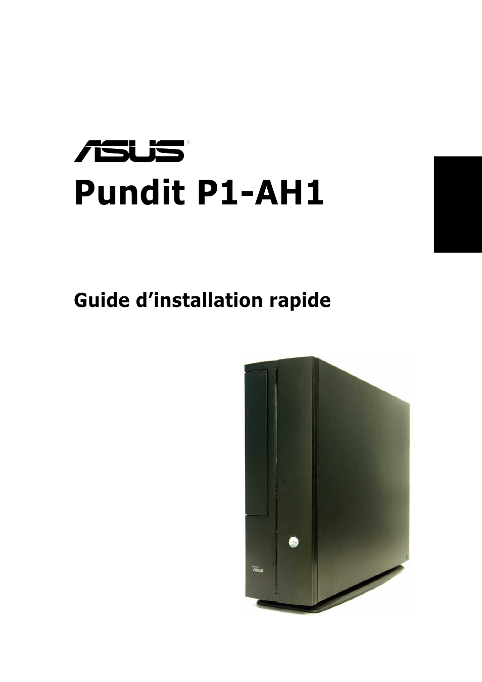 Pundit p1-ah1, Système barebone | Asus P1-AH1 User Manual | Page 9 / 80