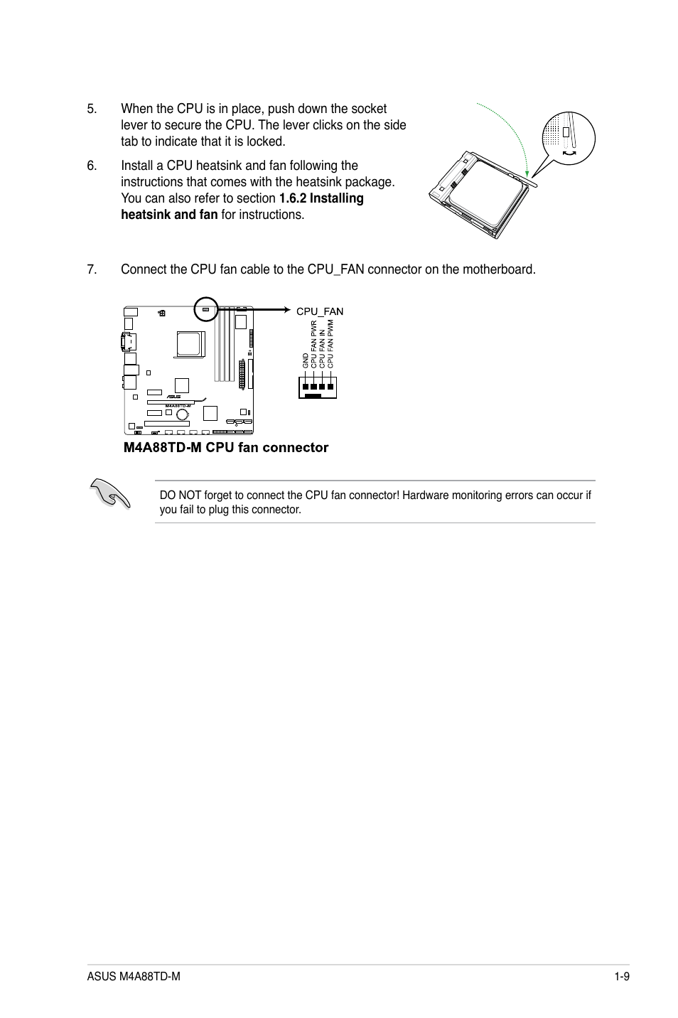 Asus M4A88TD-M User Manual | Page 21 / 76