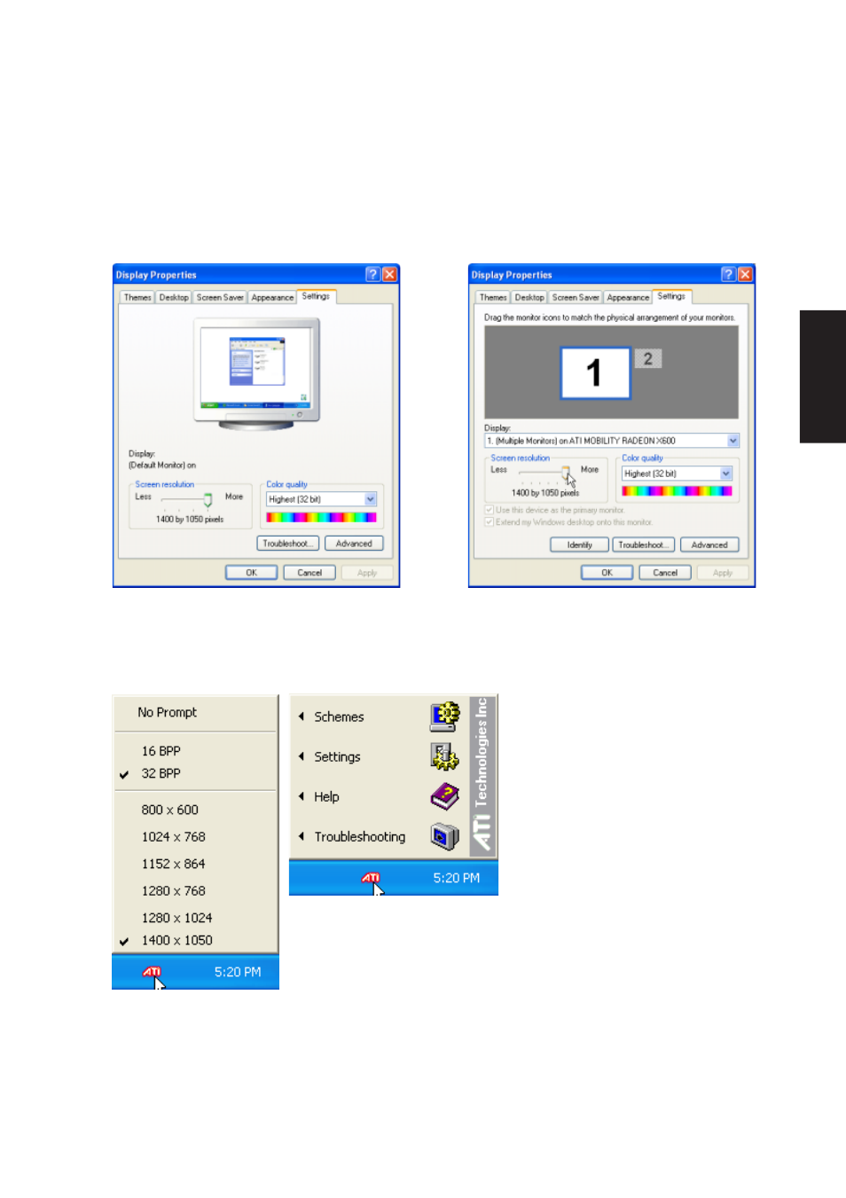 Vga driver setup (cont.) | Asus V6V User Manual | Page 15 / 90