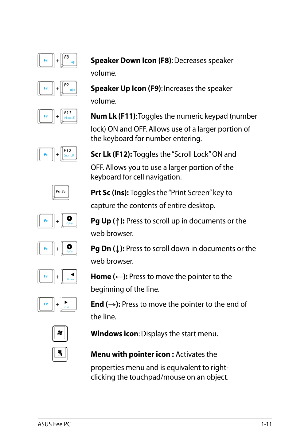 Asus Eee PC 900SD/XP User Manual | Page 19 / 56