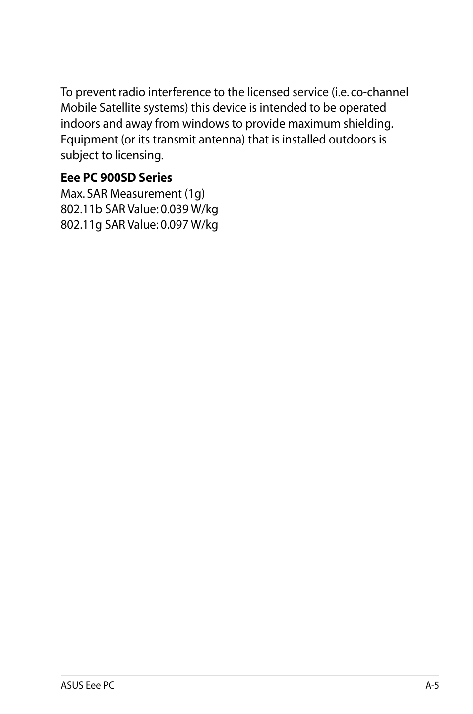 Asus Eee PC 900SD/XP User Manual | Page 49 / 56