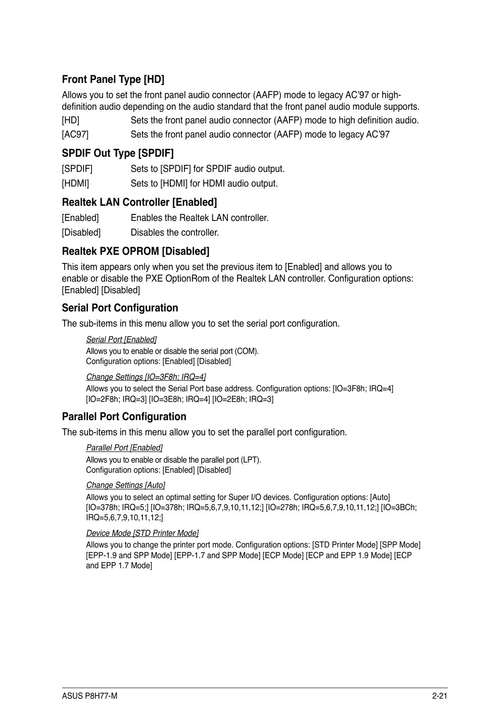 Asus P8H77-M User Manual | Page 85 / 96