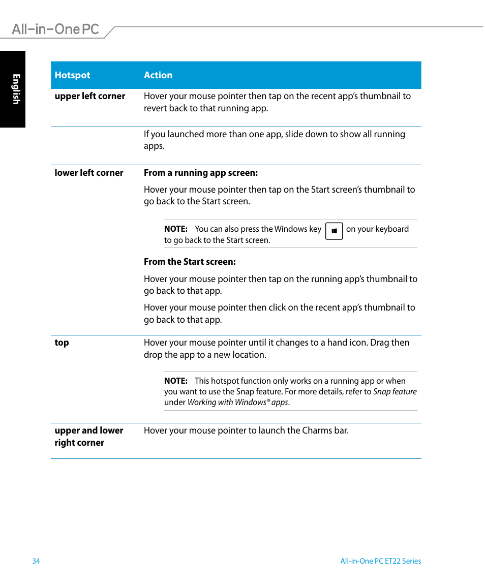 Asus ET2221IUTH User Manual | Page 34 / 58