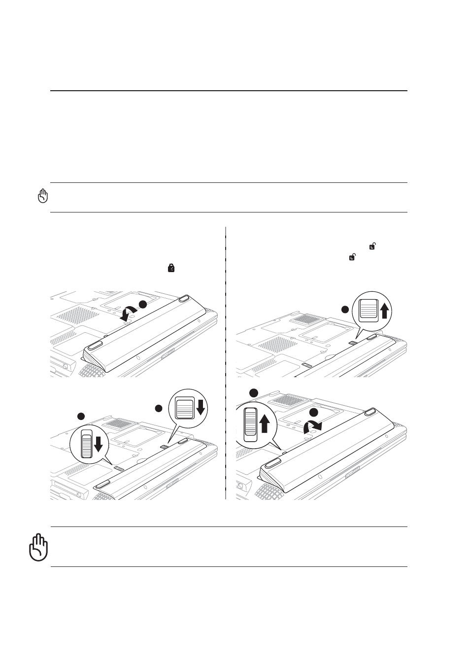 Using the battery pack, Installing and removing the battery pack | Asus Z91N User Manual | Page 26 / 76