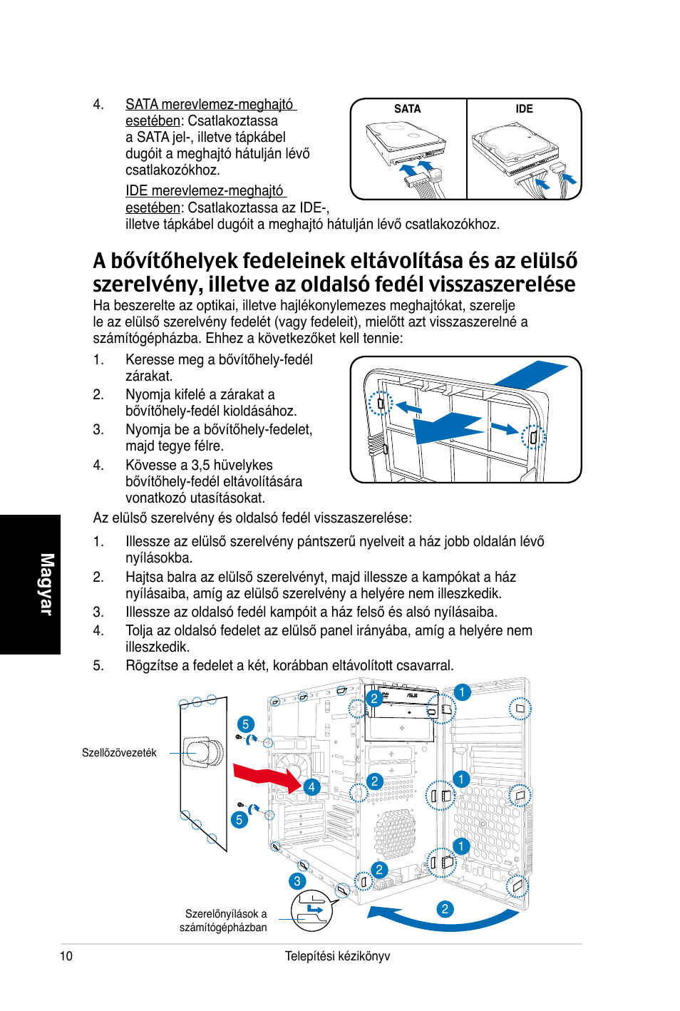 Magyar | Asus V3-P5V900 User Manual | Page 100 / 100