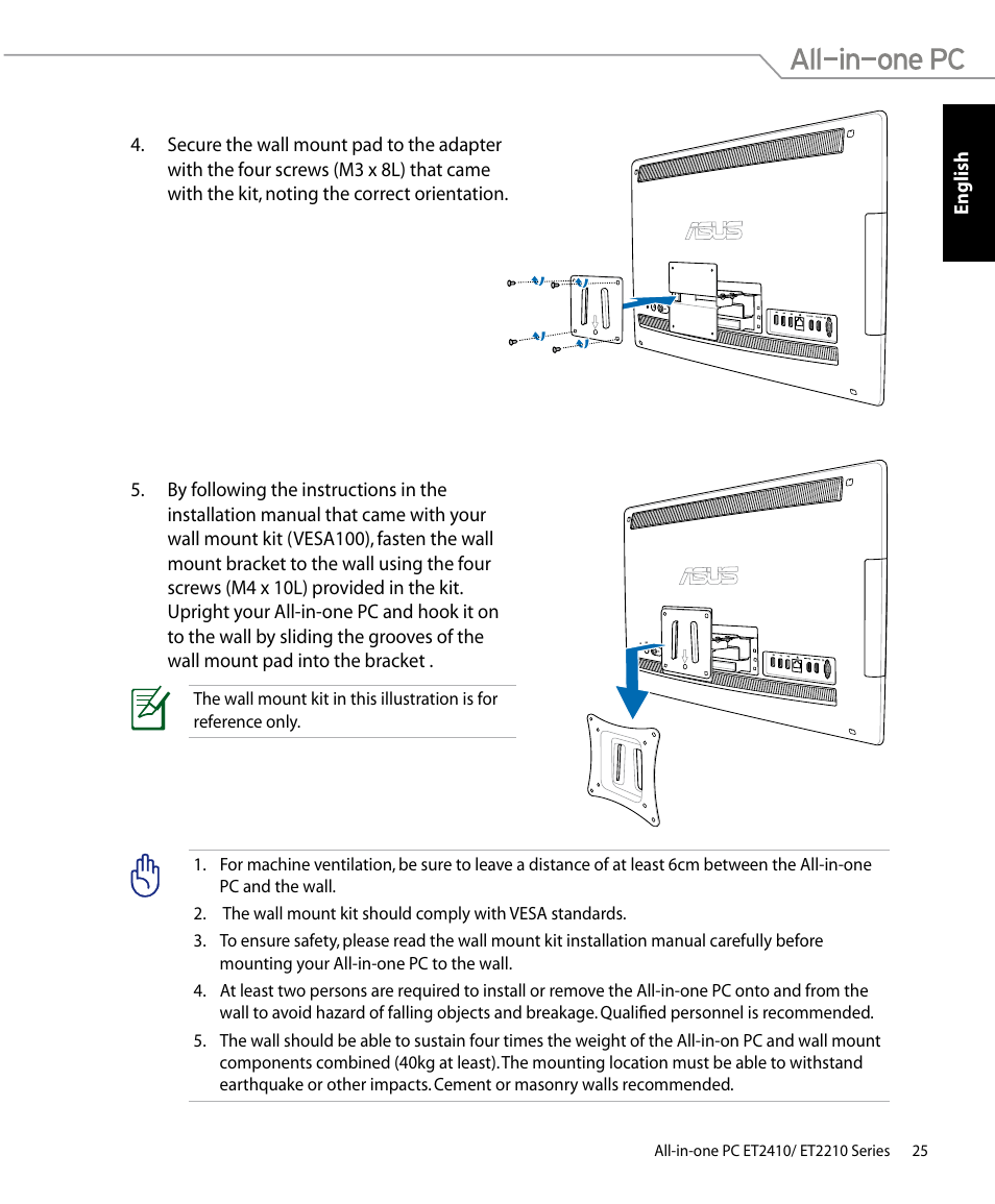 Asus ET2410IUTS User Manual | Page 25 / 38