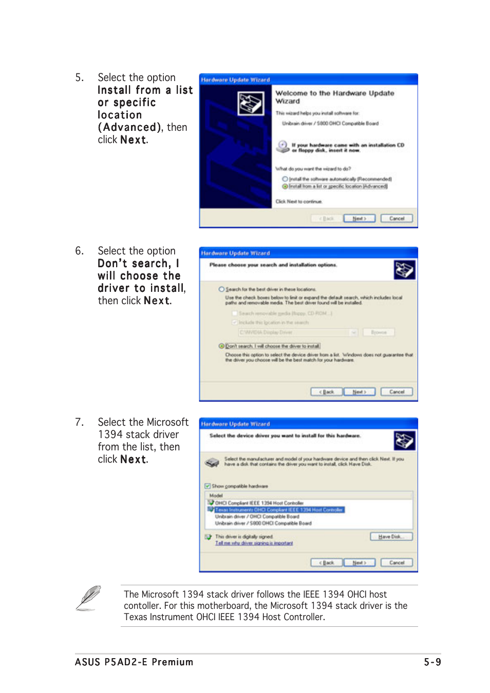 Asus P5AD2-E Premium User Manual | Page 123 / 156