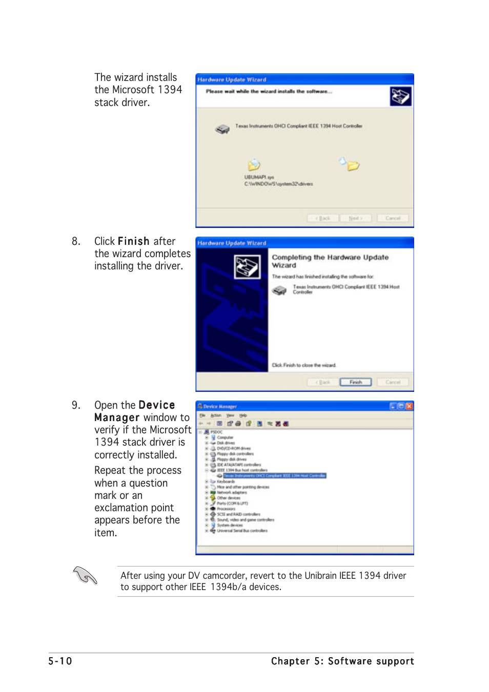 Asus P5AD2-E Premium User Manual | Page 124 / 156