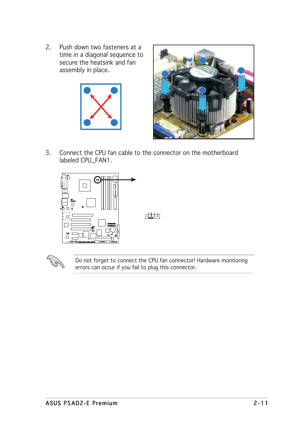 Asus P5AD2-E Premium User Manual | Page 33 / 156