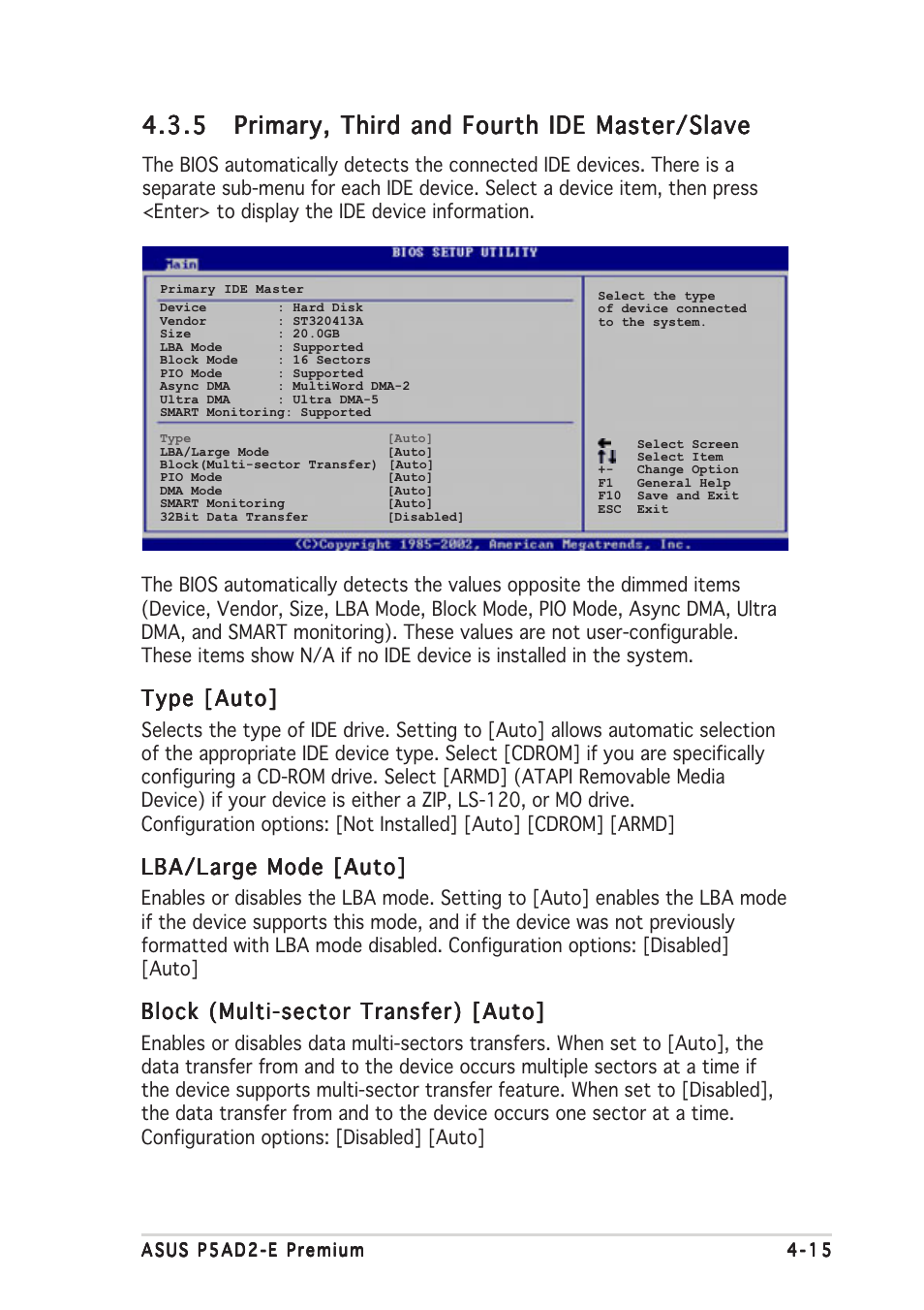 Asus P5AD2-E Premium User Manual | Page 83 / 156