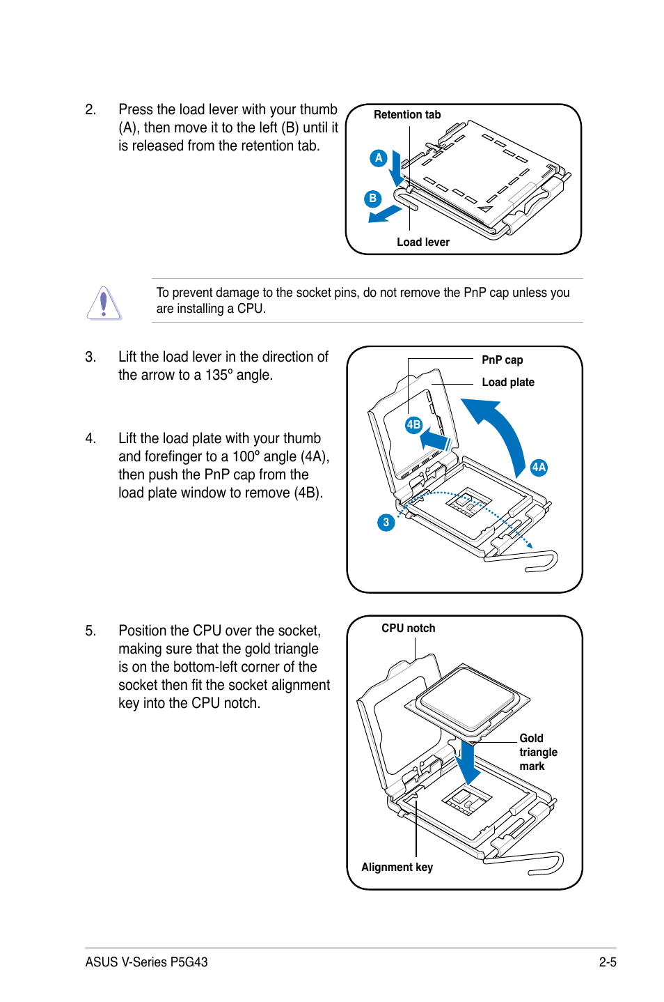 Asus V2-P5G43 User Manual | Page 23 / 112