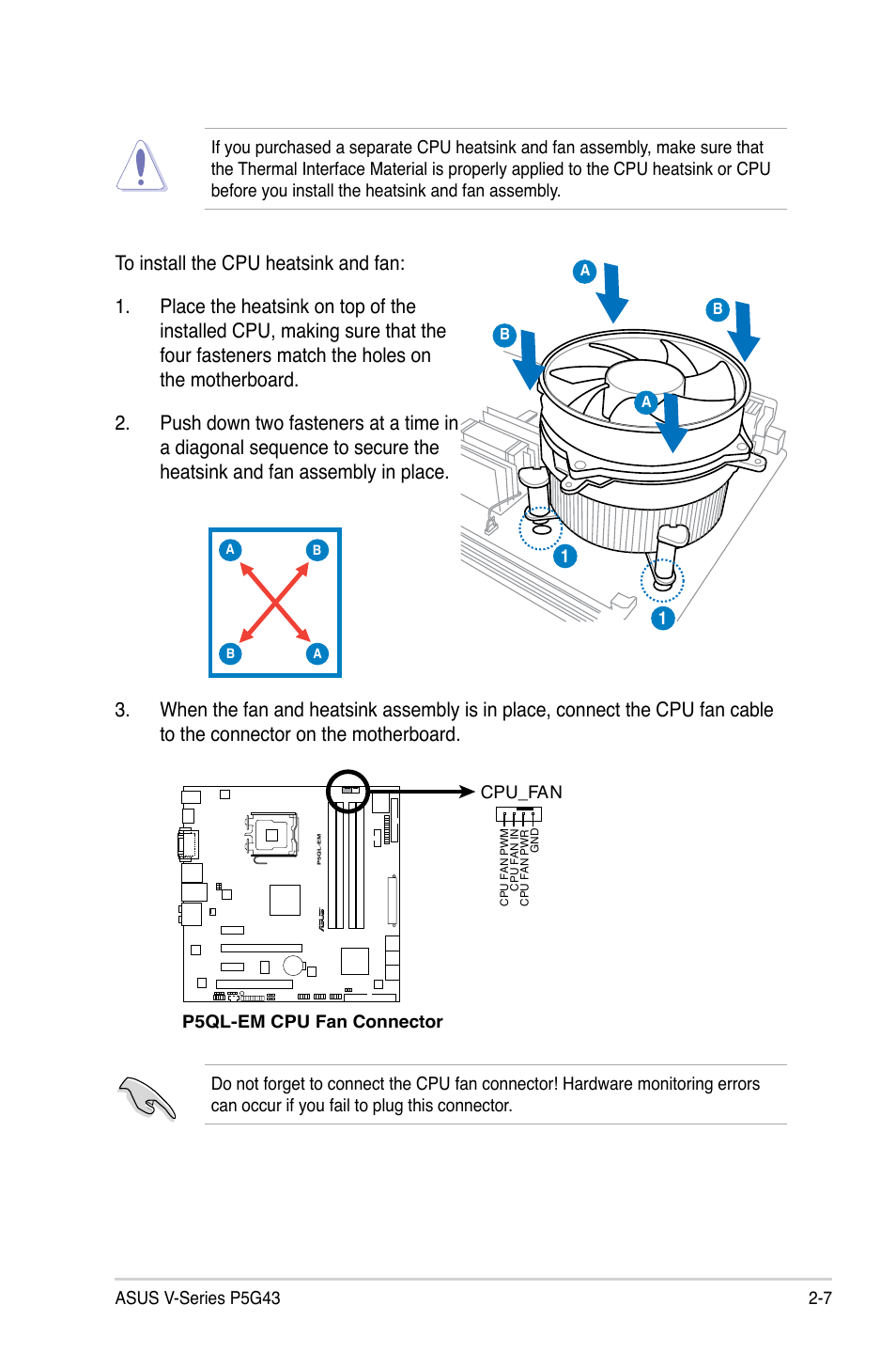 Asus V2-P5G43 User Manual | Page 25 / 112